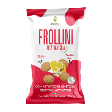 Frollini alla vaniglia e limone 45g - DR KETO