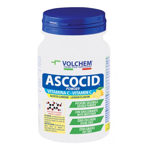 ASCOCID VITAMINA C IN POLVERE SOLUBILE- VOLCHEM - Limone