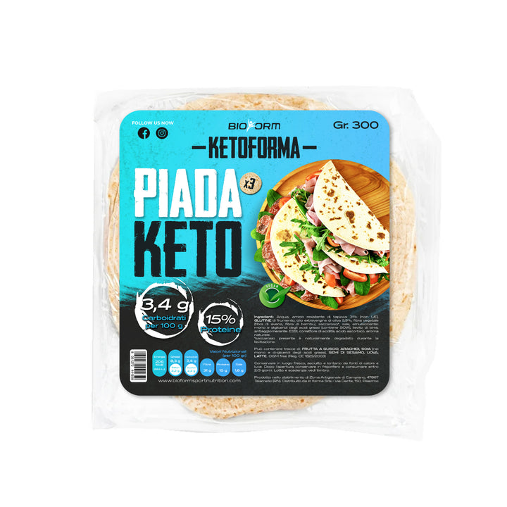 PIADA KETO Low Carb KETOFORMA 