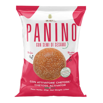Panino ai semi di sesamo 60gr - DR KETO