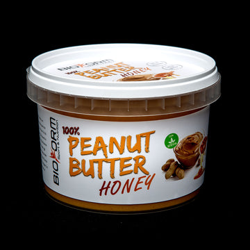 Peanut Butter 450g - BIOFORM - Honey / Miele