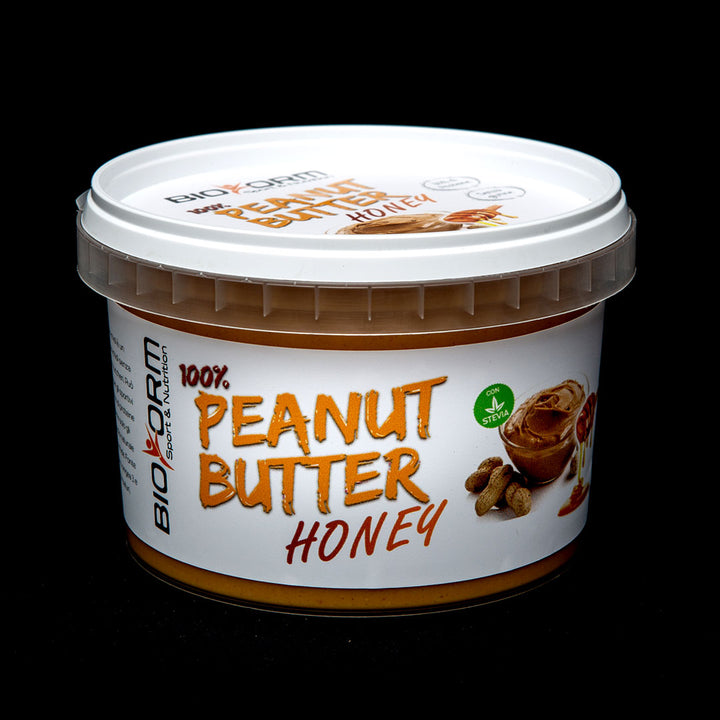Peanut Butter 450g - BIOFORM - Honey / Miele