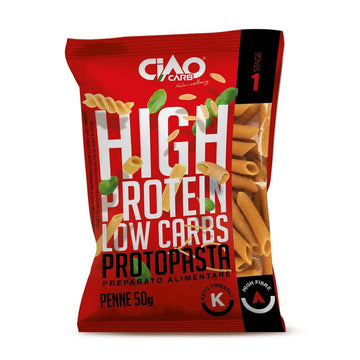 Protopasta Stage 1 Penne 50g - CIAOCARB