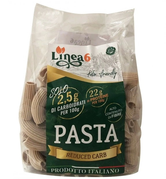 Rigatoni Reduced Carb 250G - LINEA 6
