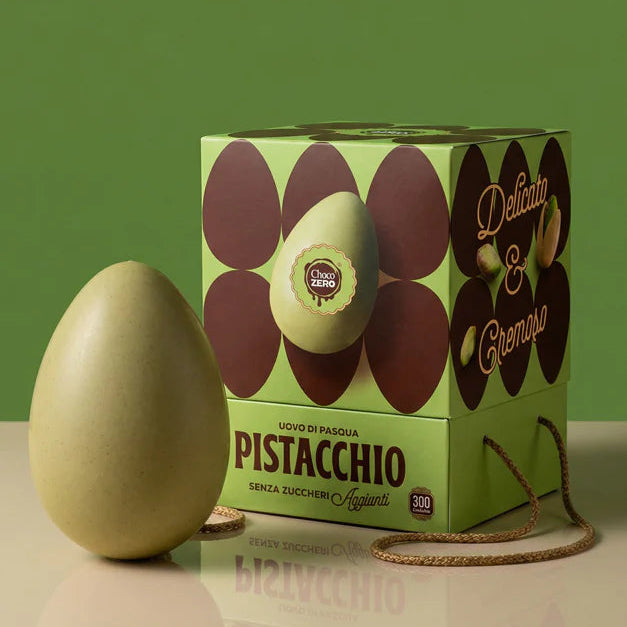 Uovo di Pasqua al Pistacchio 300g - CHOCOZERO