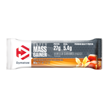 Super Mass Gainer Bar 90g - Dymatize - Vanilla Caramel Fudge