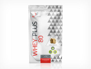 Proteine Whey Plus 80 (900GR) - KEFORMA - Cioccolato Biscotto