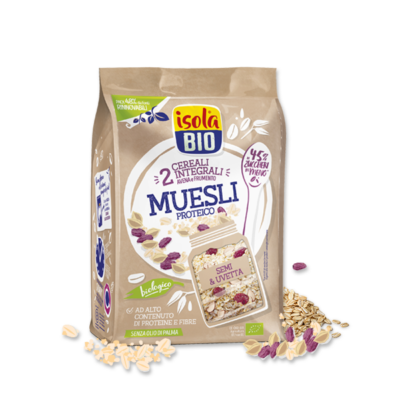 Muesli Proteico Bio 375g – ISOLA BIO