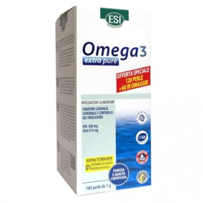 Omega 3 Extra Pure Perle Da 1g – ESI 120PERLE SCADENZA: 30/10/2024