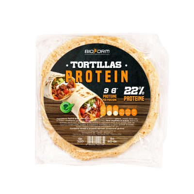 Tortillas Proteiche 8x40gr – BIOFORM