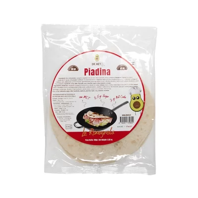 Piadina Romagnola 2x 50gr – Dr Keto