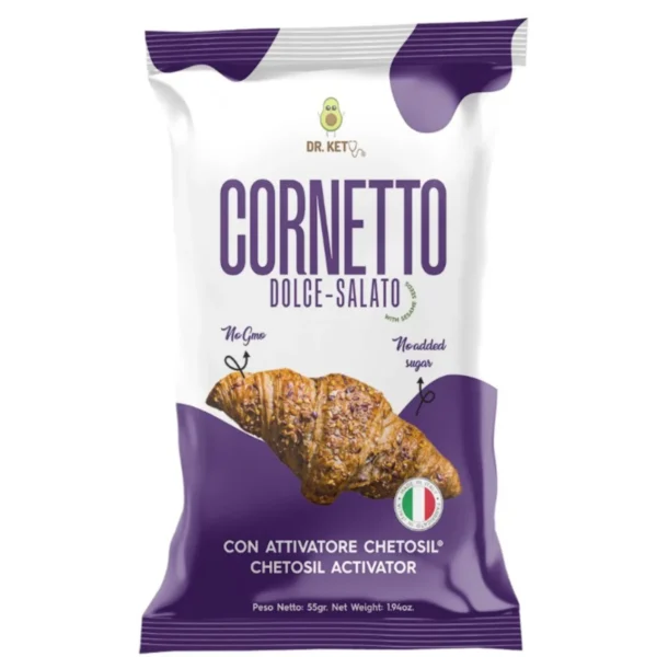 Cornetto dolce salato drketo